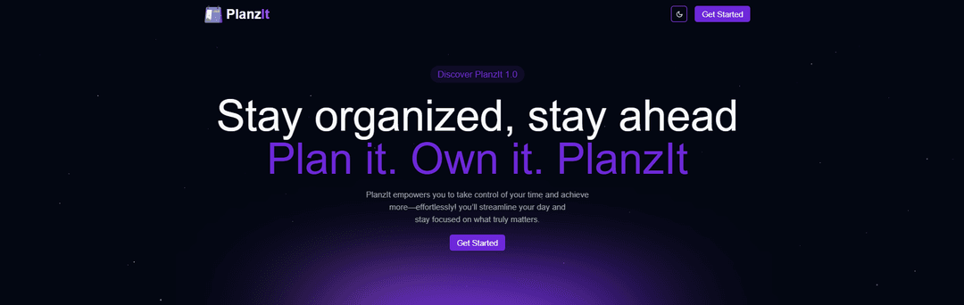 Productivity & Time Management Tool